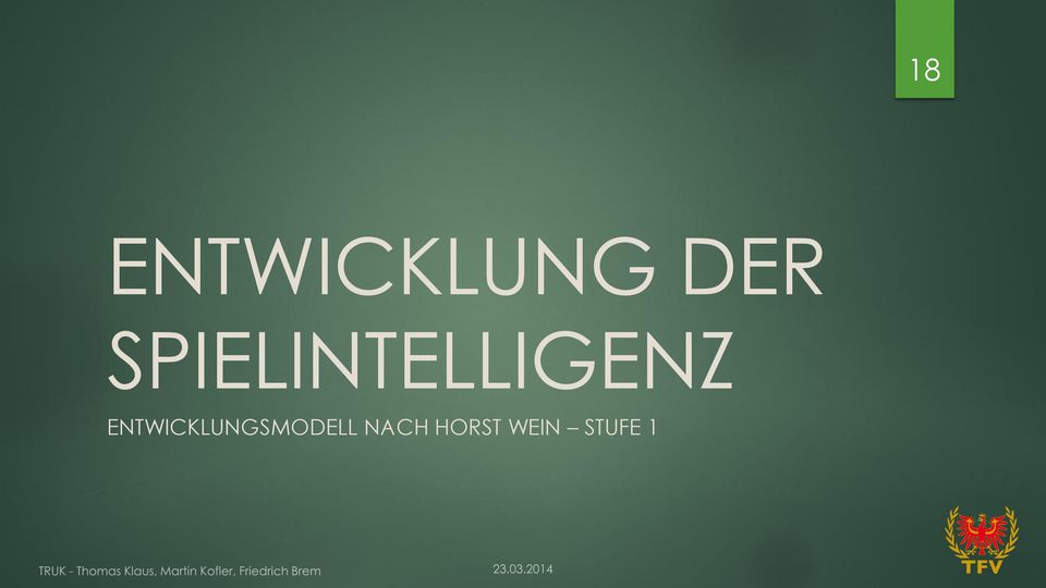 ENTWICKLUNGSMODELL