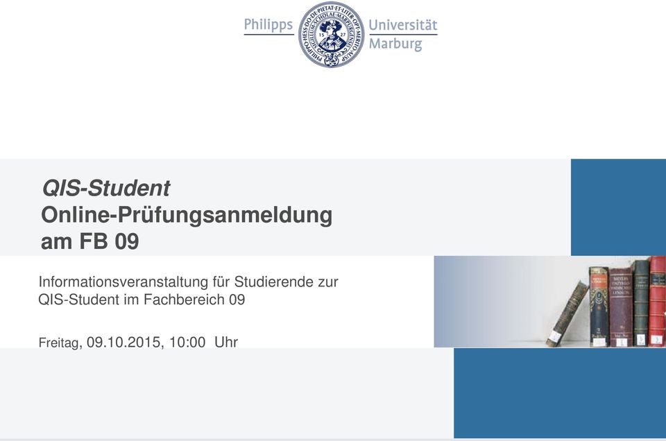 für Studierende zur QIS-Student im