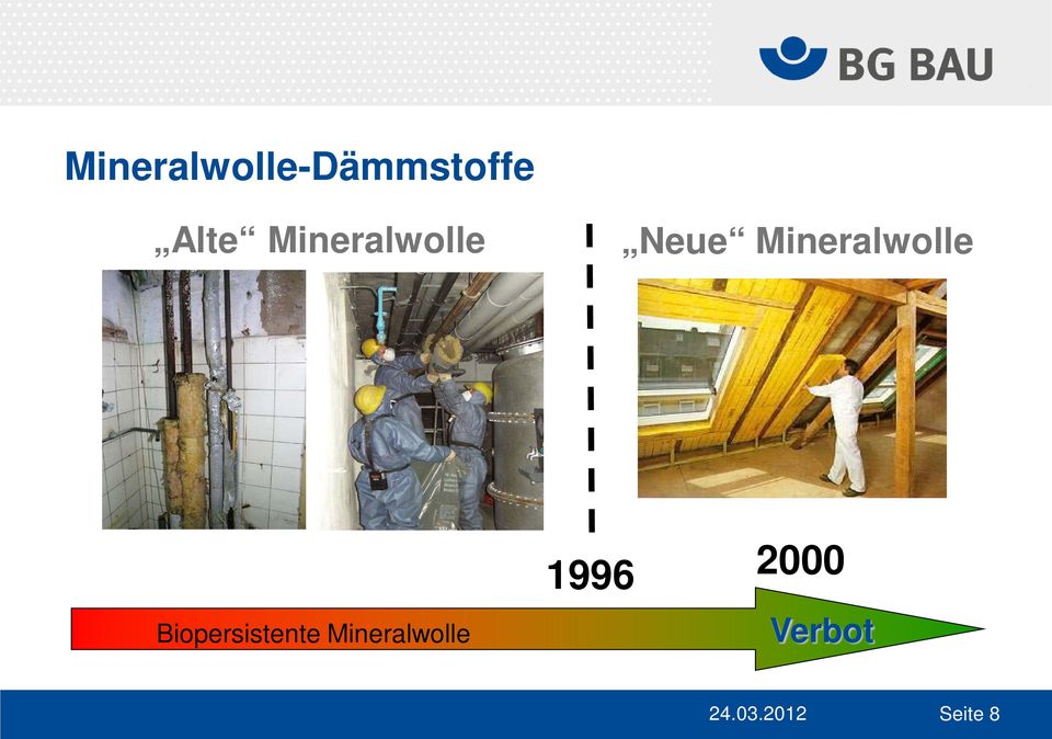 Biopersistente Mineralwolle