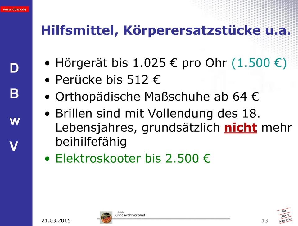 500 ) Perücke bis 512 Orthopädische Maßschuhe ab 64 rillen