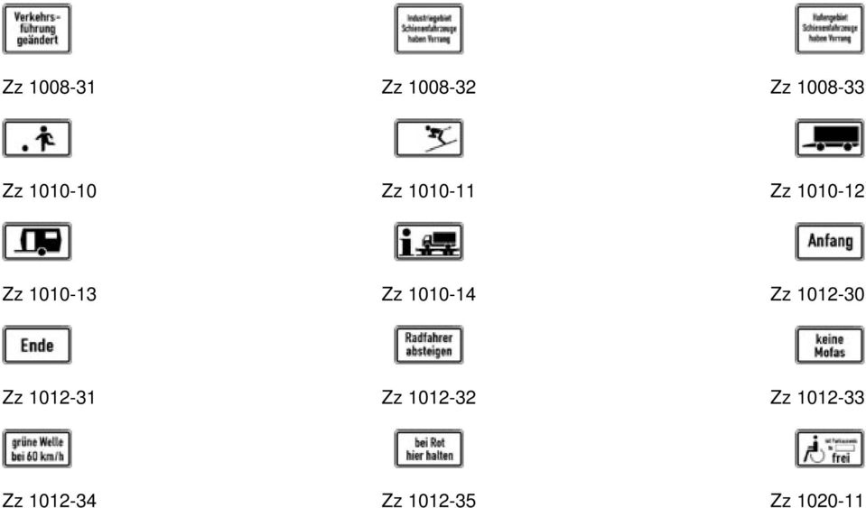 Zz 1010-14 Zz 1012-30 Zz 1012-31 Zz