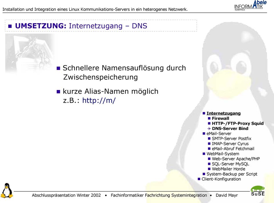 Zwischenspeicherung kurze