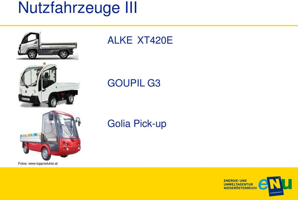 G3 Golia Pick-up