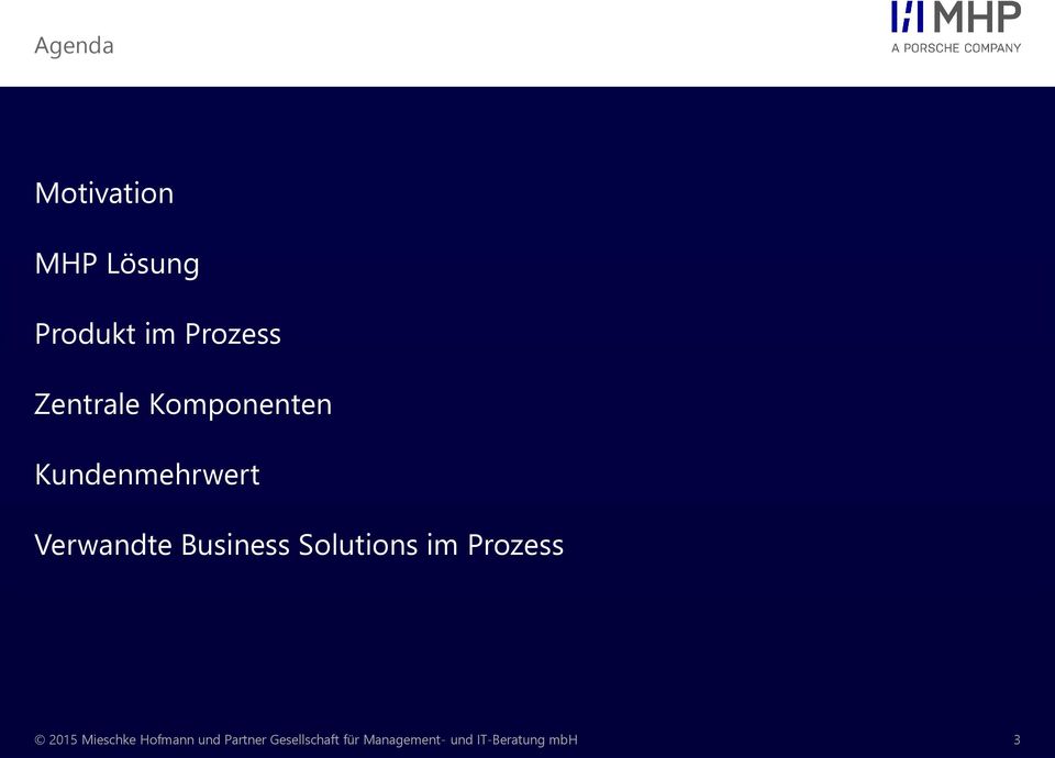 Business Solutions im Prozess 2015 Mieschke Hofmann