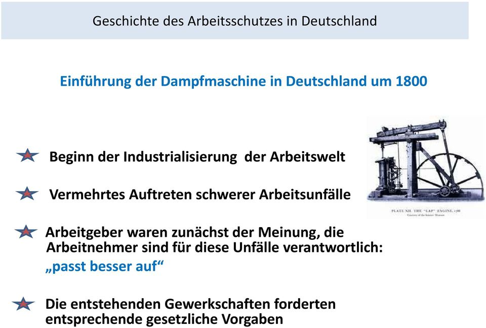 Arbeitsunfälle Arbeitgeber waren zunächst der Meinung, die Arbeitnehmer sind für diese Unfälle