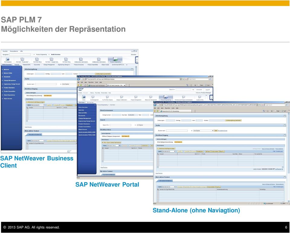 Client SAP NetWeaver Portal Stand-Alone