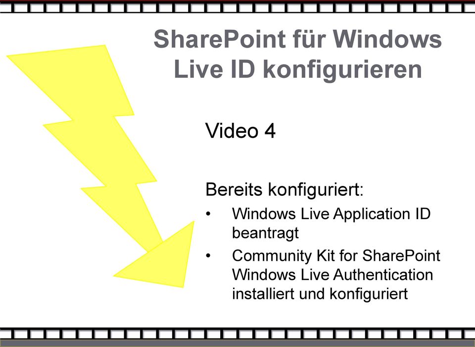 Application ID beantragt Community Kit for