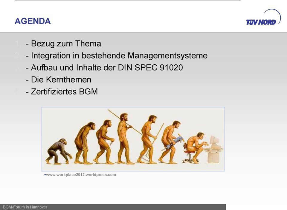 - Aufbau und Inhalte der DIN SPEC 91020 4.