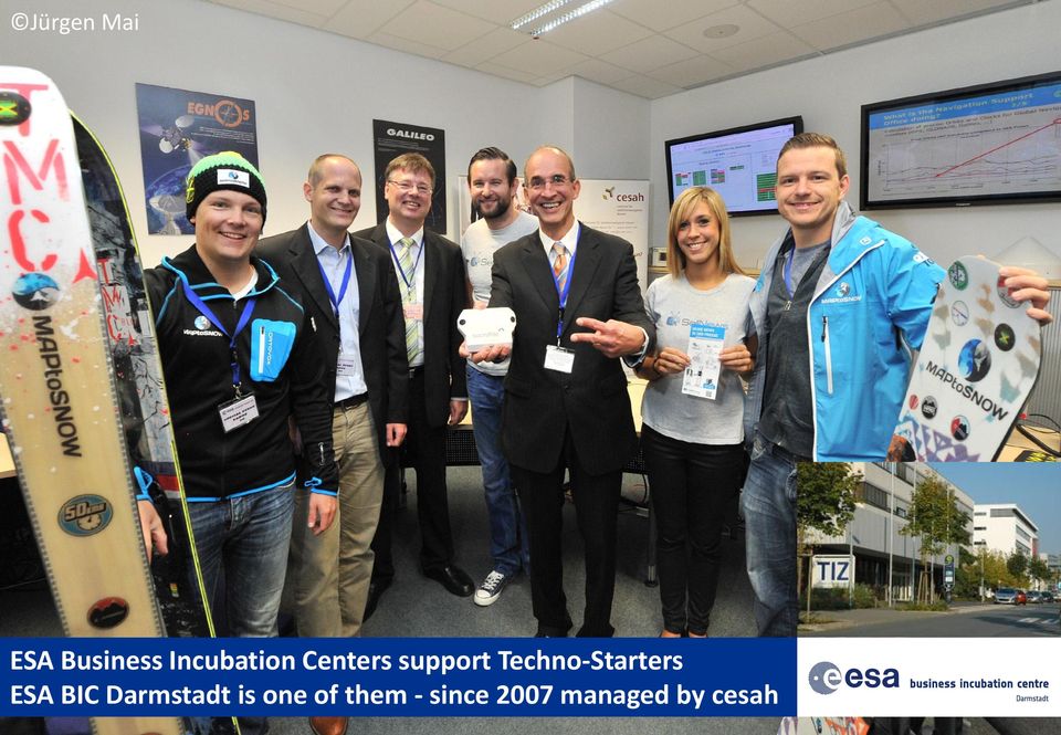 Techno-Starters ESA BIC Darmstadt is