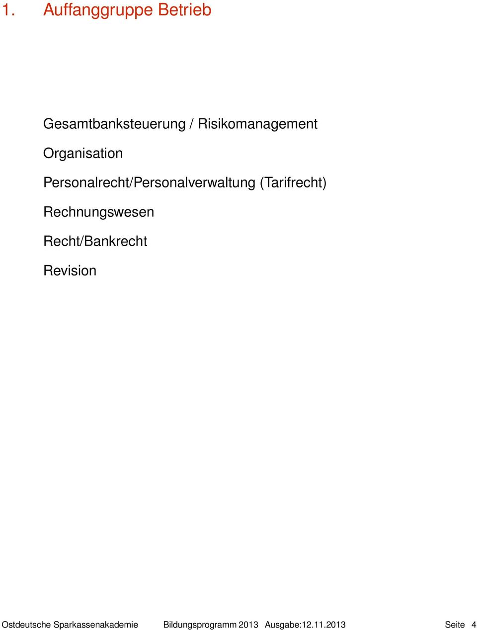 Organisation Personalrecht/Personalverwaltung (Tarifrecht)