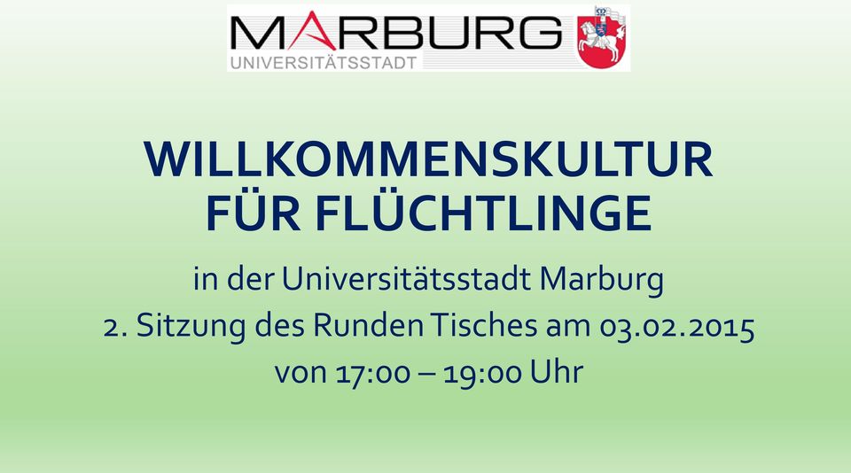 Universitätsstadt Marburg 2.