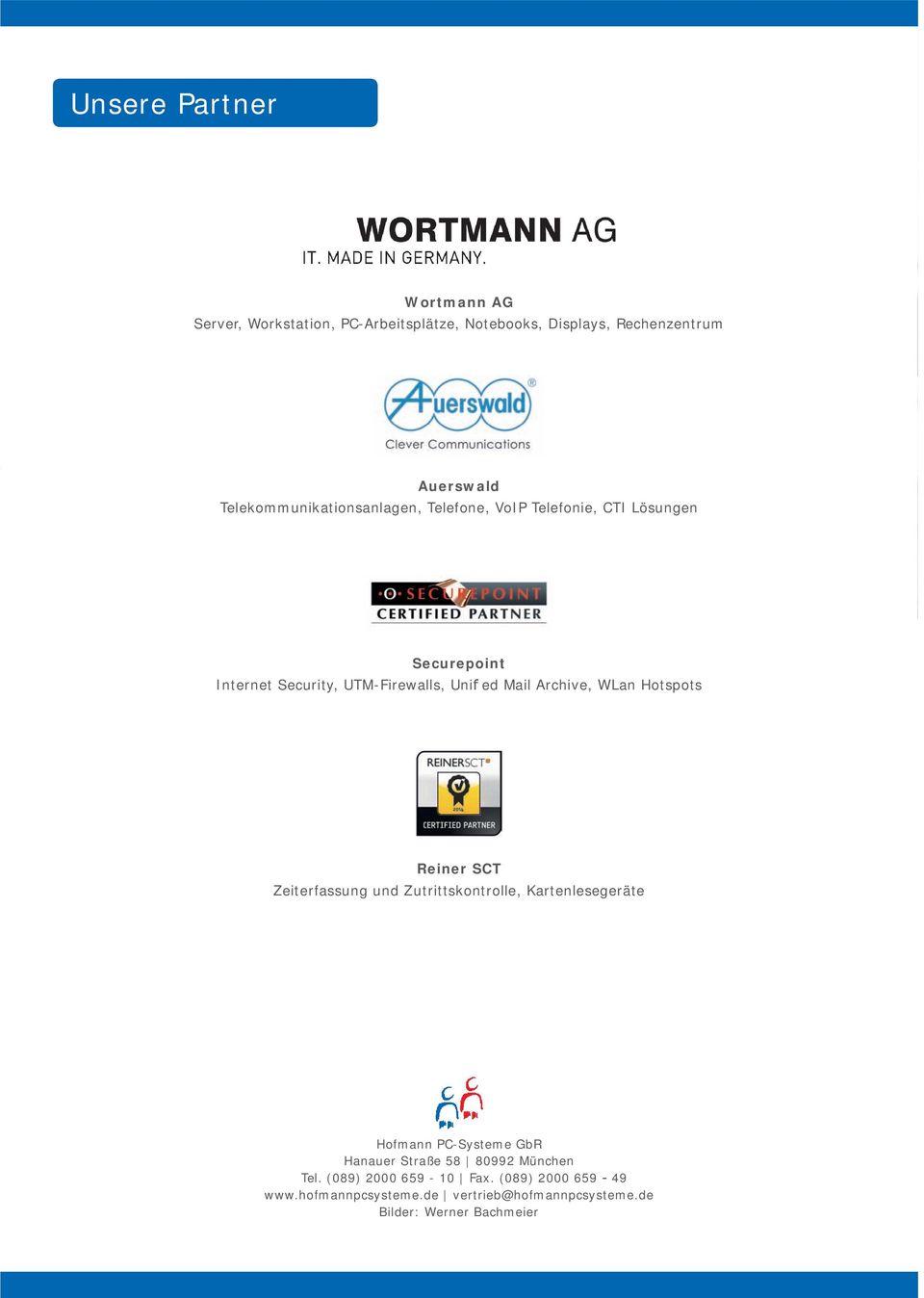 Archive, WLan Hotspots Reiner SCT Zeiterfassung und Zutrittskontrolle, Kartenlesegeräte Hofmann PC-Systeme GbR Hanauer Straße