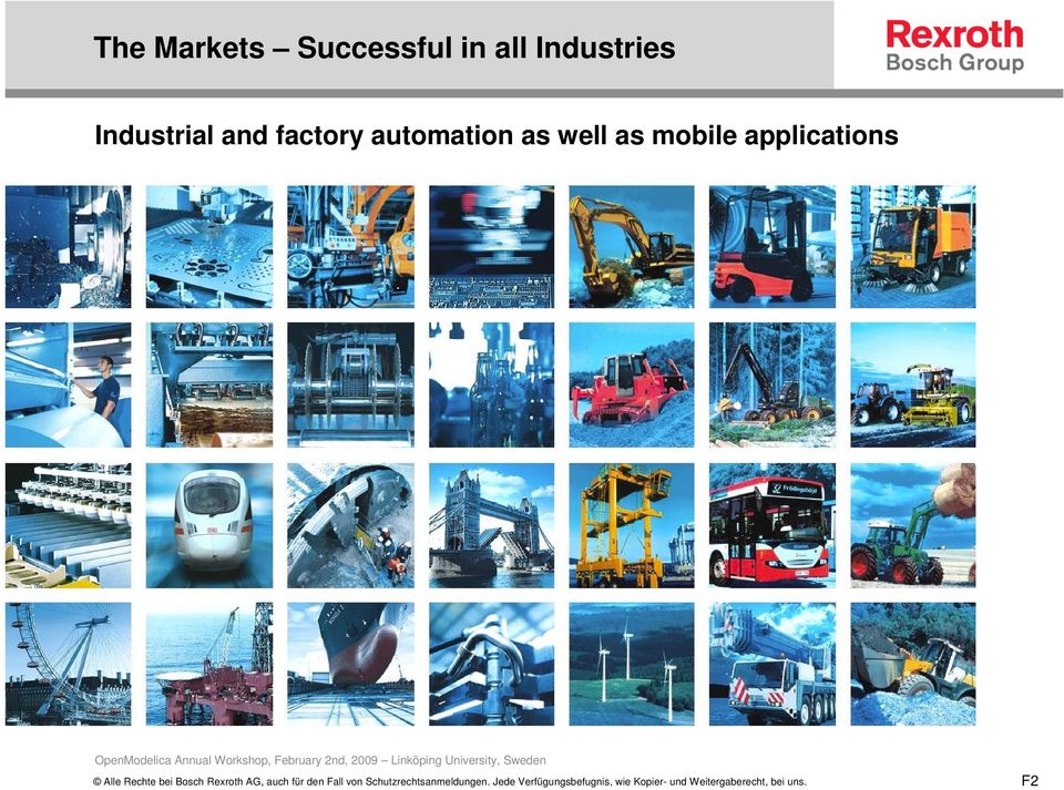 and factory automation as