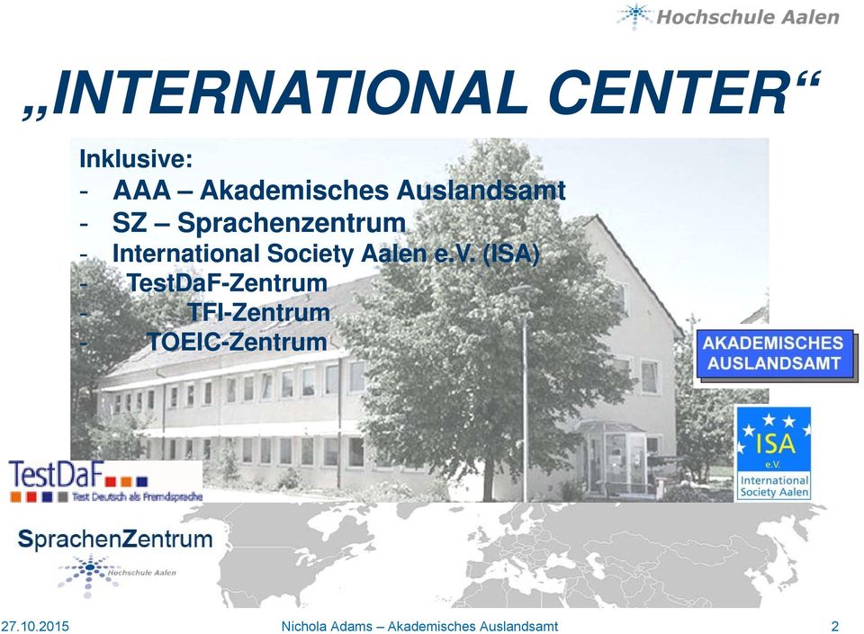 Sprachenzentrum - International Society