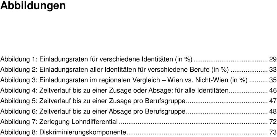 .. 33 Abbildung 3: Einladungsraten im regionalen Vergleich Wien vs. Nicht-Wien (in %).
