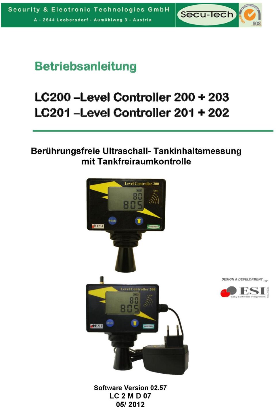 Level Controller 201 + 202