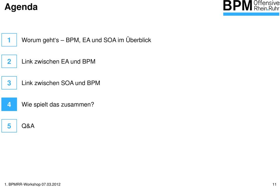 und BPM 3 Link zwischen SOA und BPM