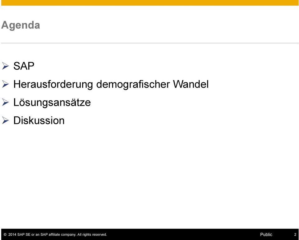 Diskussion 2014 SAP SE or an SAP