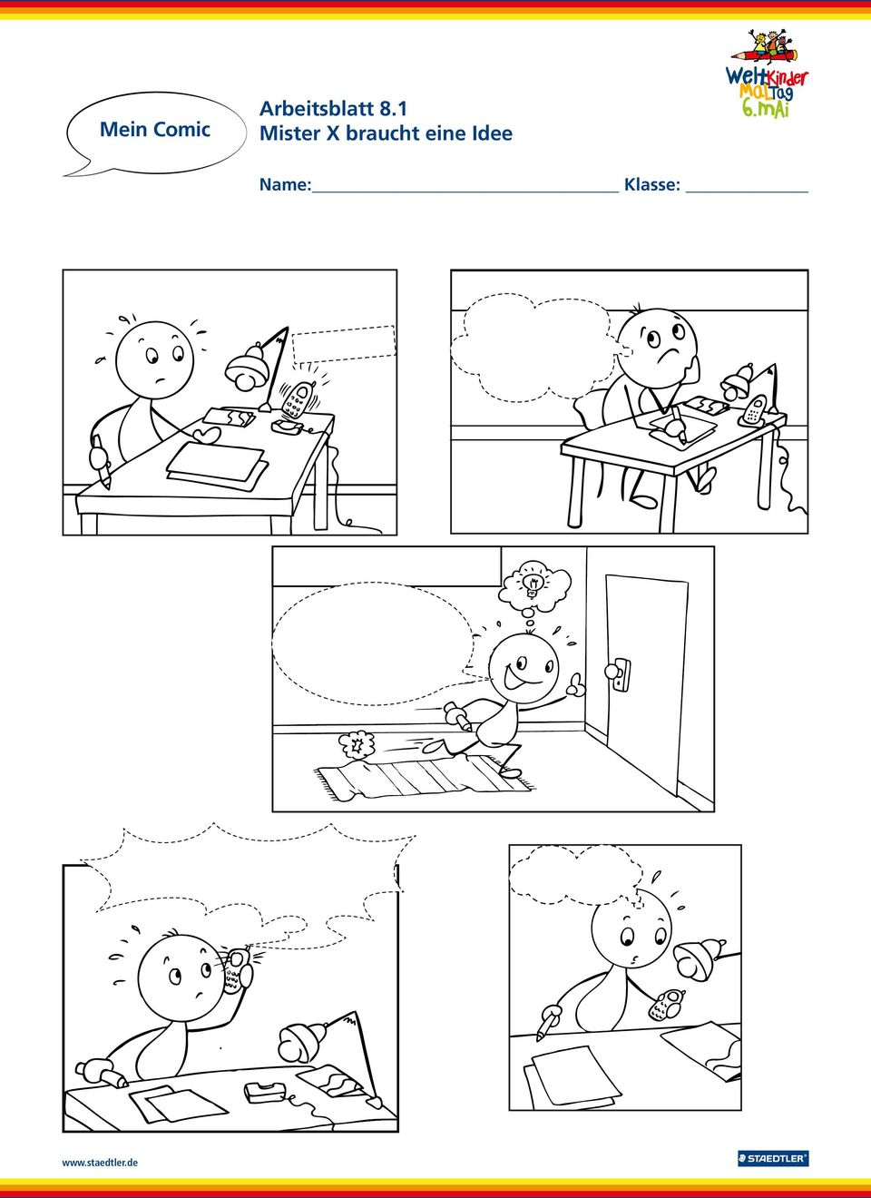 Unterrichtsmaterial Fur Die Grundschule Thema Comic Zeichnen Pdf Free Download
