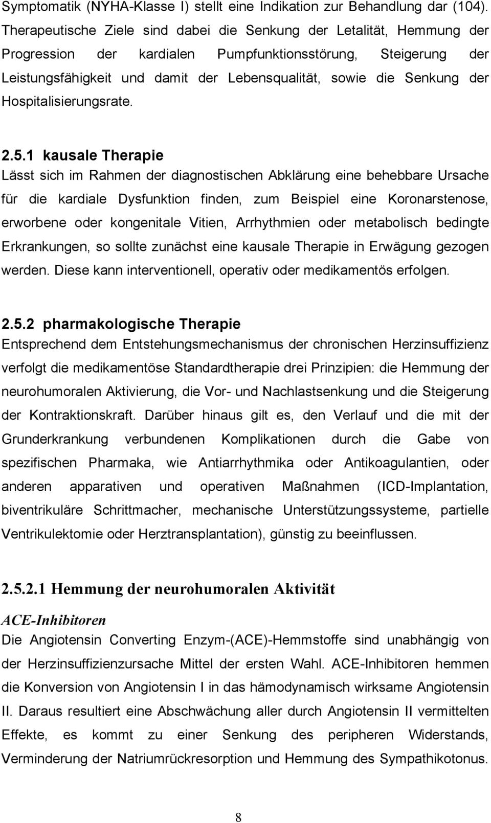 Senkung der Hospitalisierungsrate. 2.5.