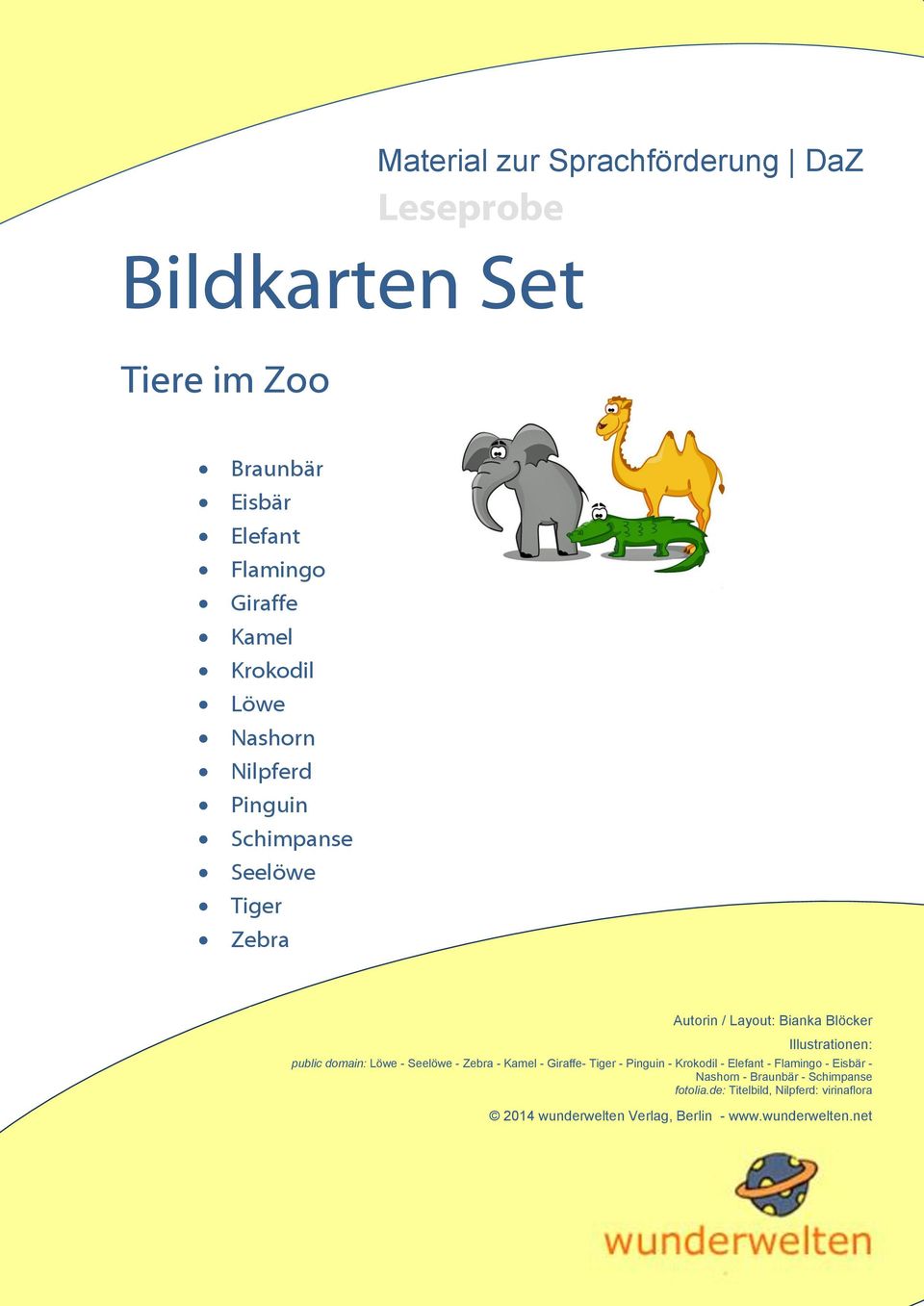 Sprachförderung 1 Klasse Bildkarten Klein Kostenlos / Die neue kostenlose broschüre mit ...