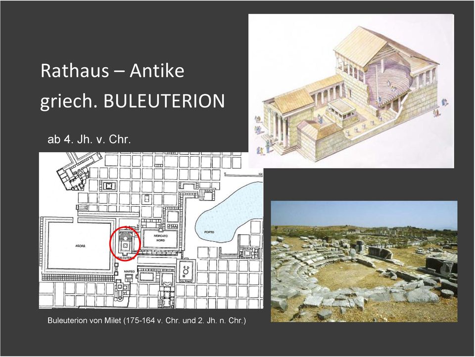 Chr. Buleuterion von Milet