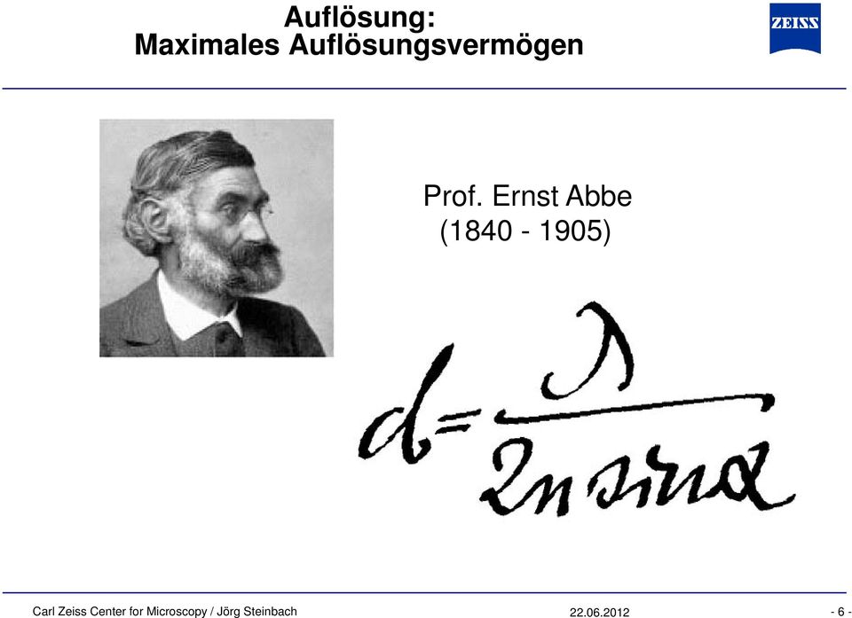 Ernst Abbe (1840-1905) Carl