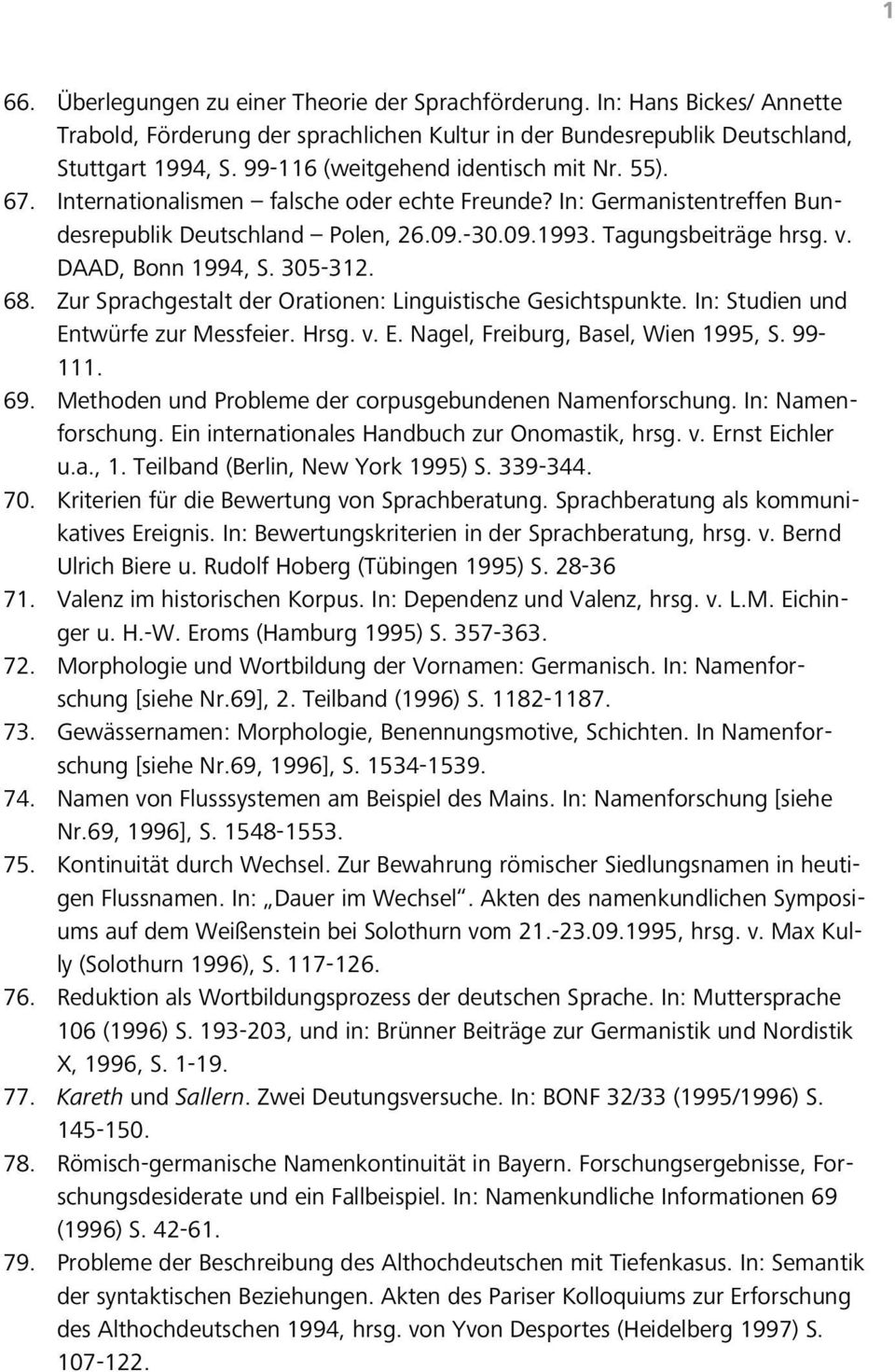 DAAD Bonn 1994 S 305 312 68 Zur Sprachgestalt der