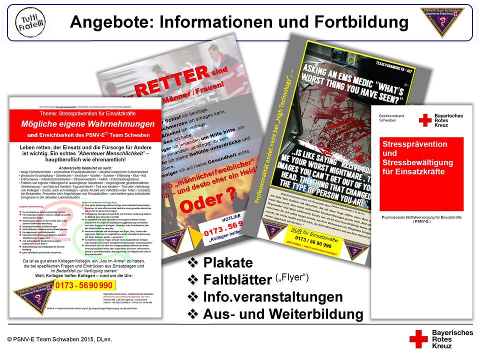 Faltblätter ( Flyer ) Info.
