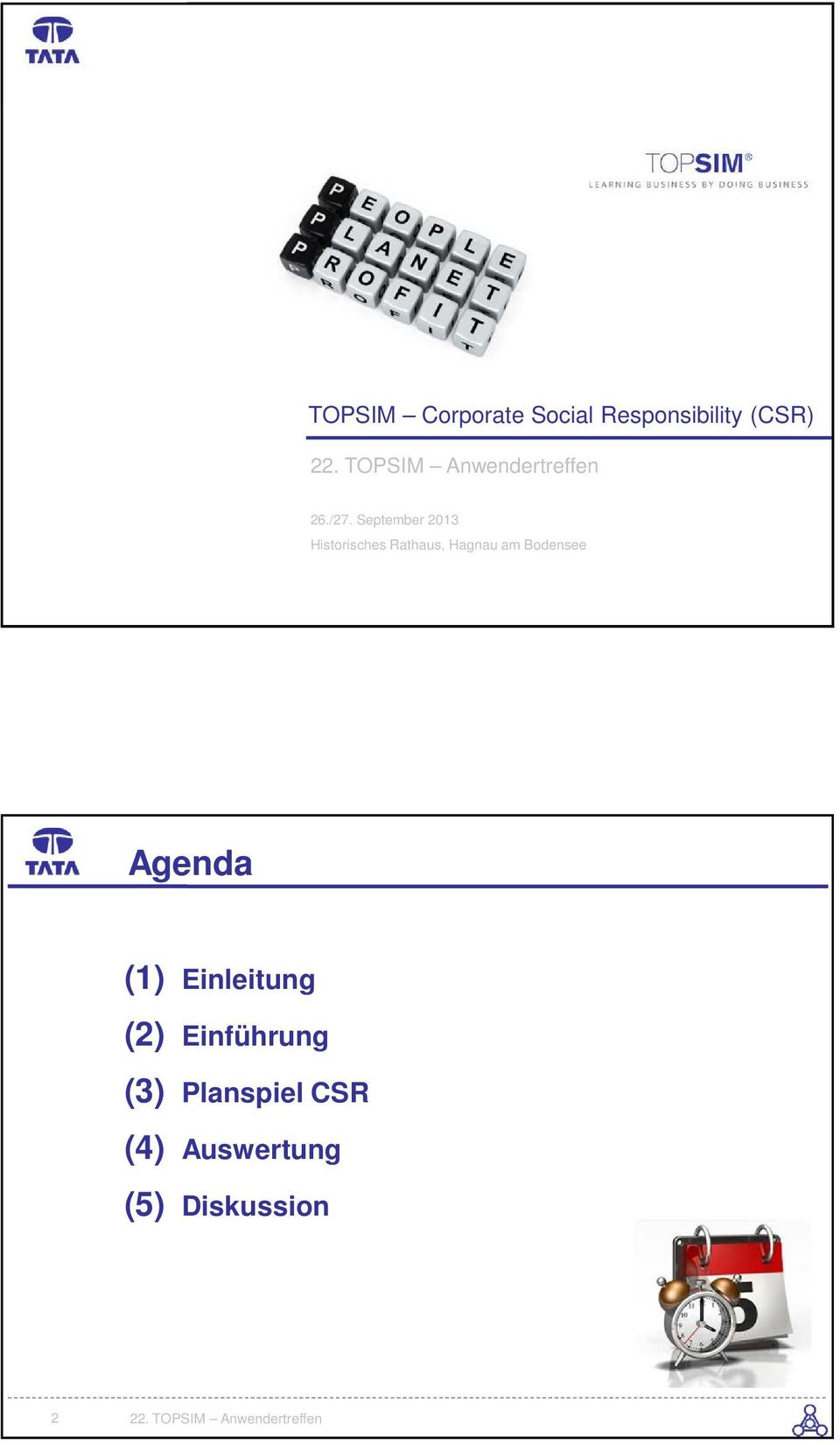 am Bodensee 1 1 Agenda (1) Einleitung (2)