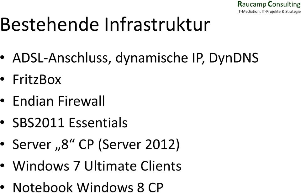 Firewall SBS2011 Essentials Server 8 CP