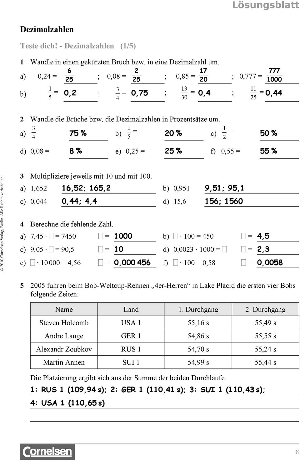 Fördermaterialienordner Mathematik 5/6 - PDF Kostenfreier Download