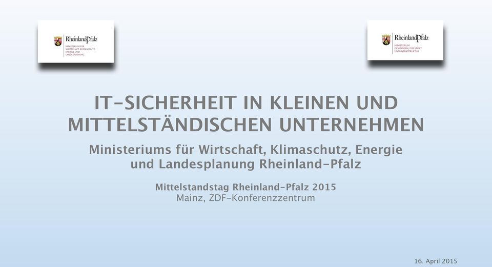 Energie und Landesplanung Rheinland-Pfalz