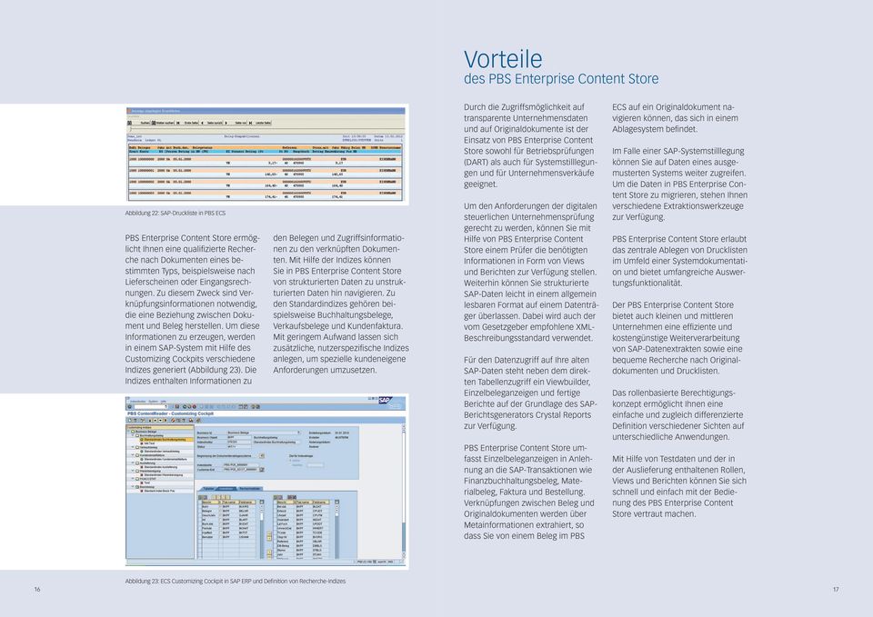 Um diese Informationen zu erzeugen, werden in einem SAP-System mit Hilfe des Customizing Cockpits verschiedene Indizes generiert (Abbildung 23).