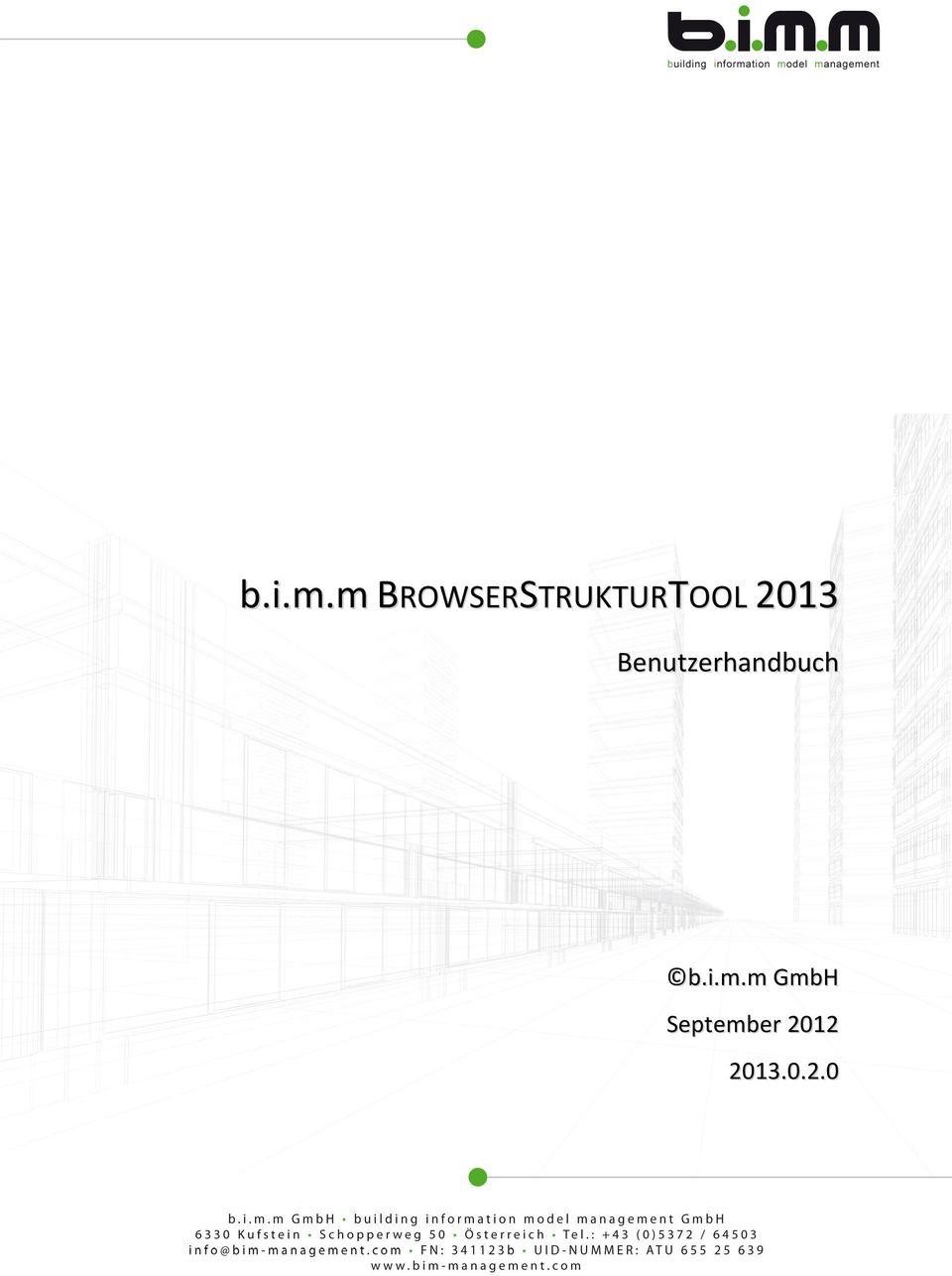 2013 Benutzerhandbuch