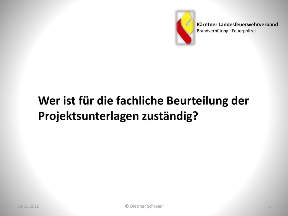 Projektsunterlagen