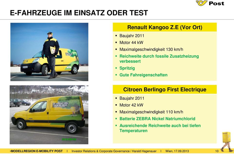 E (Vor Ort) Gute Fahreigenschaften Citroen Berlingo First Electrique Baujahr 2011 Motor 42 kw