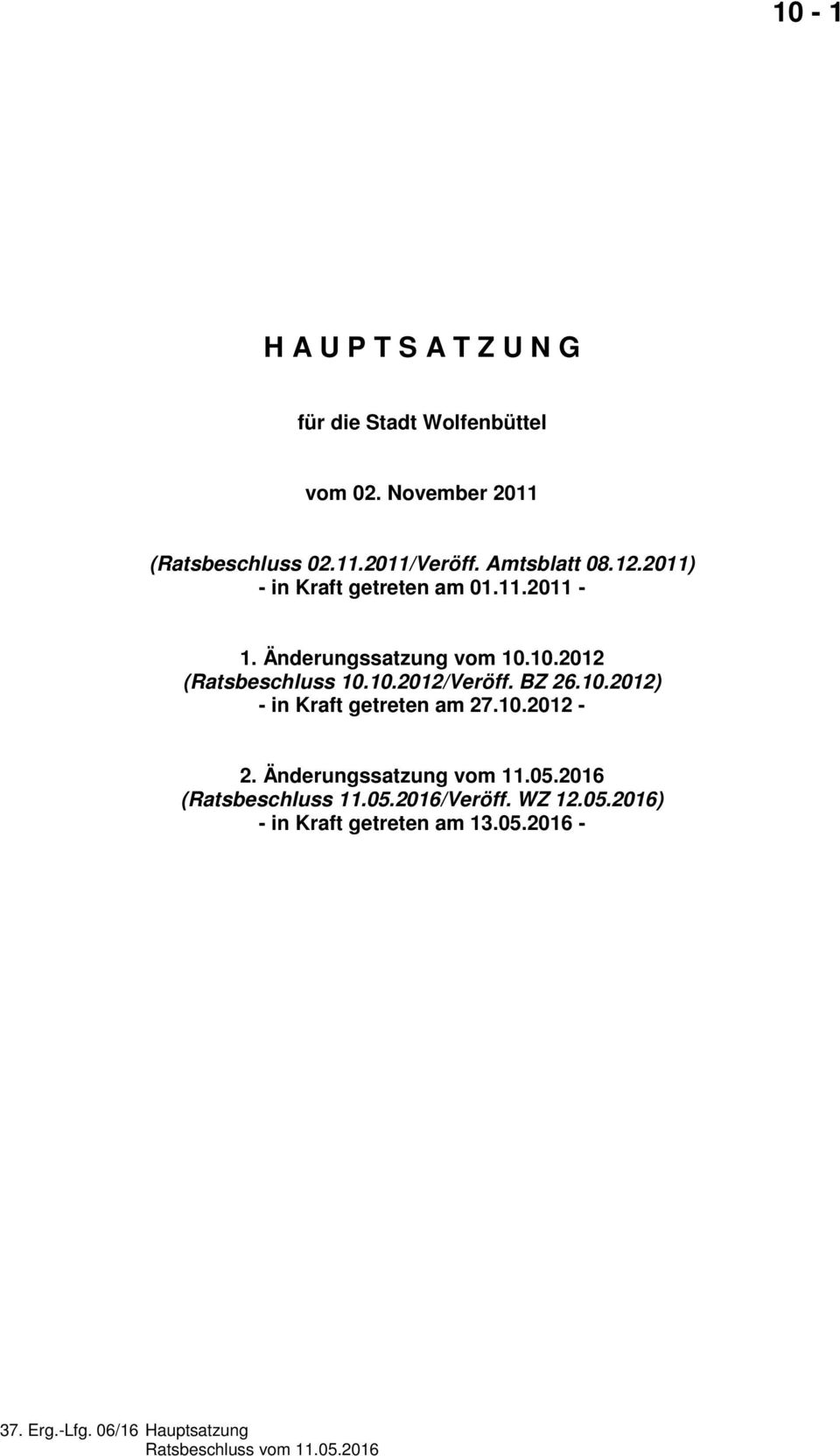 10.2012 (Ratsbeschluss 10.10.2012/Veröff. BZ 26.10.2012) - in Kraft getreten am 27.10.2012-2.