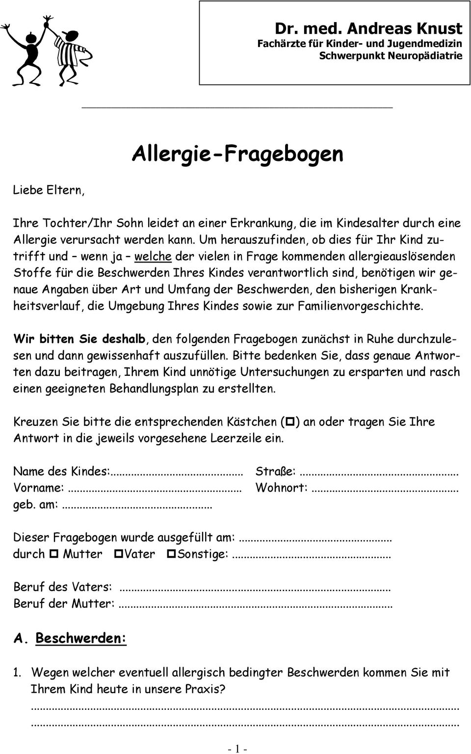 Allergie verursacht werden kann.