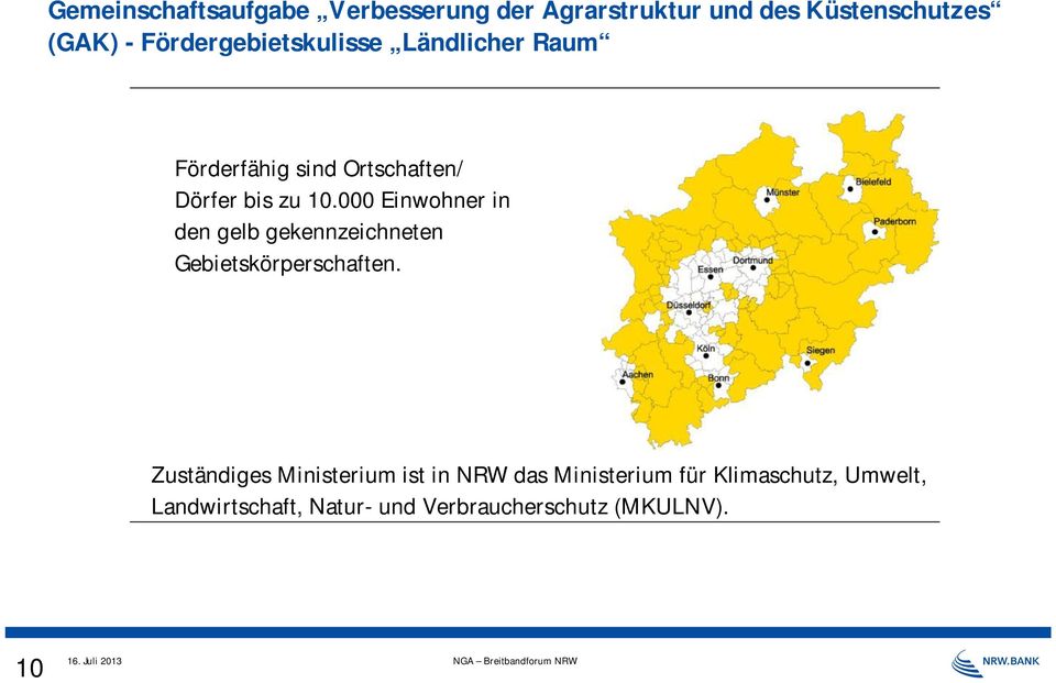 000 Einwohner in den gelb gekennzeichneten Gebietskörperschaften.