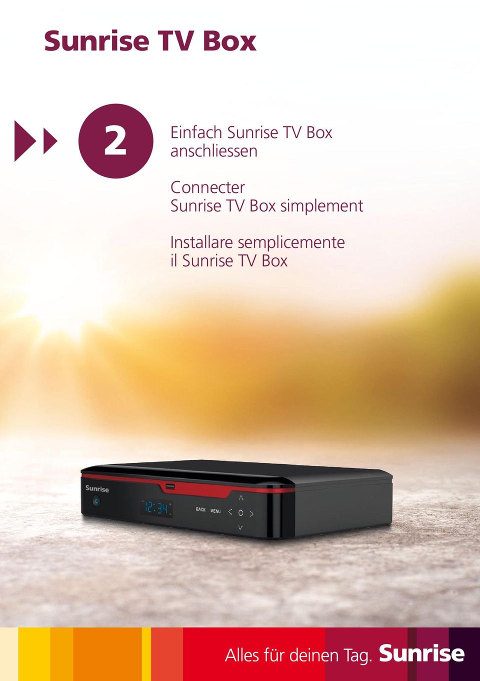 Sunrise TV Box simplement