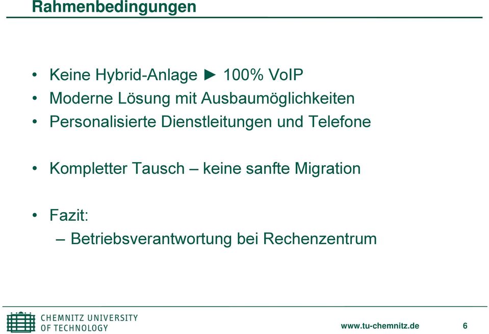 Dienstleitungen und Telefone Kompletter Tausch keine