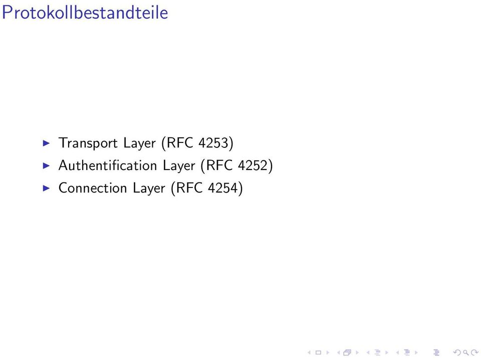 Authentification Layer (RFC