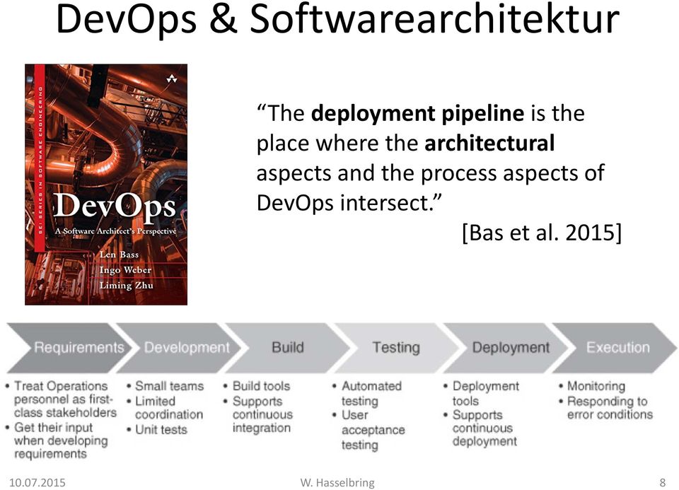 aspects and the process aspects of DevOps