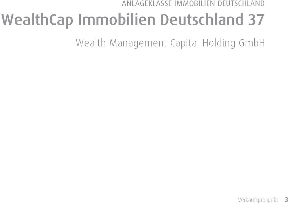 Deutschland 37 Wealth Management