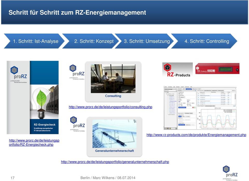 php http://www.prorz.de/de/leistungsp ortfolio/rz-energiecheck.php http://www.rz-products.