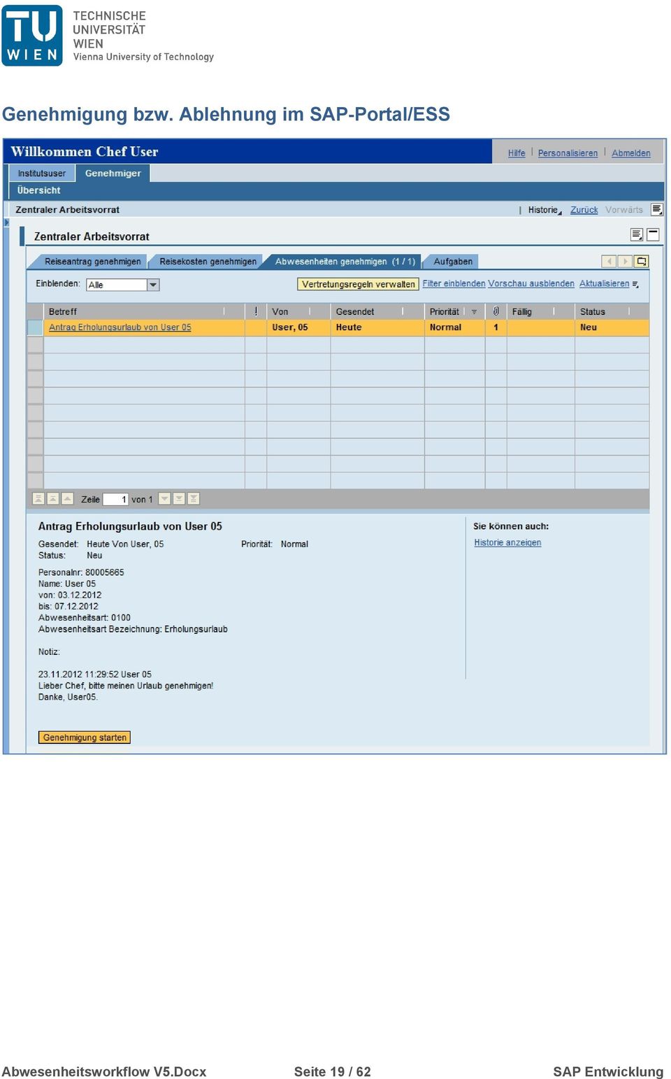 SAP-Portal/ESS