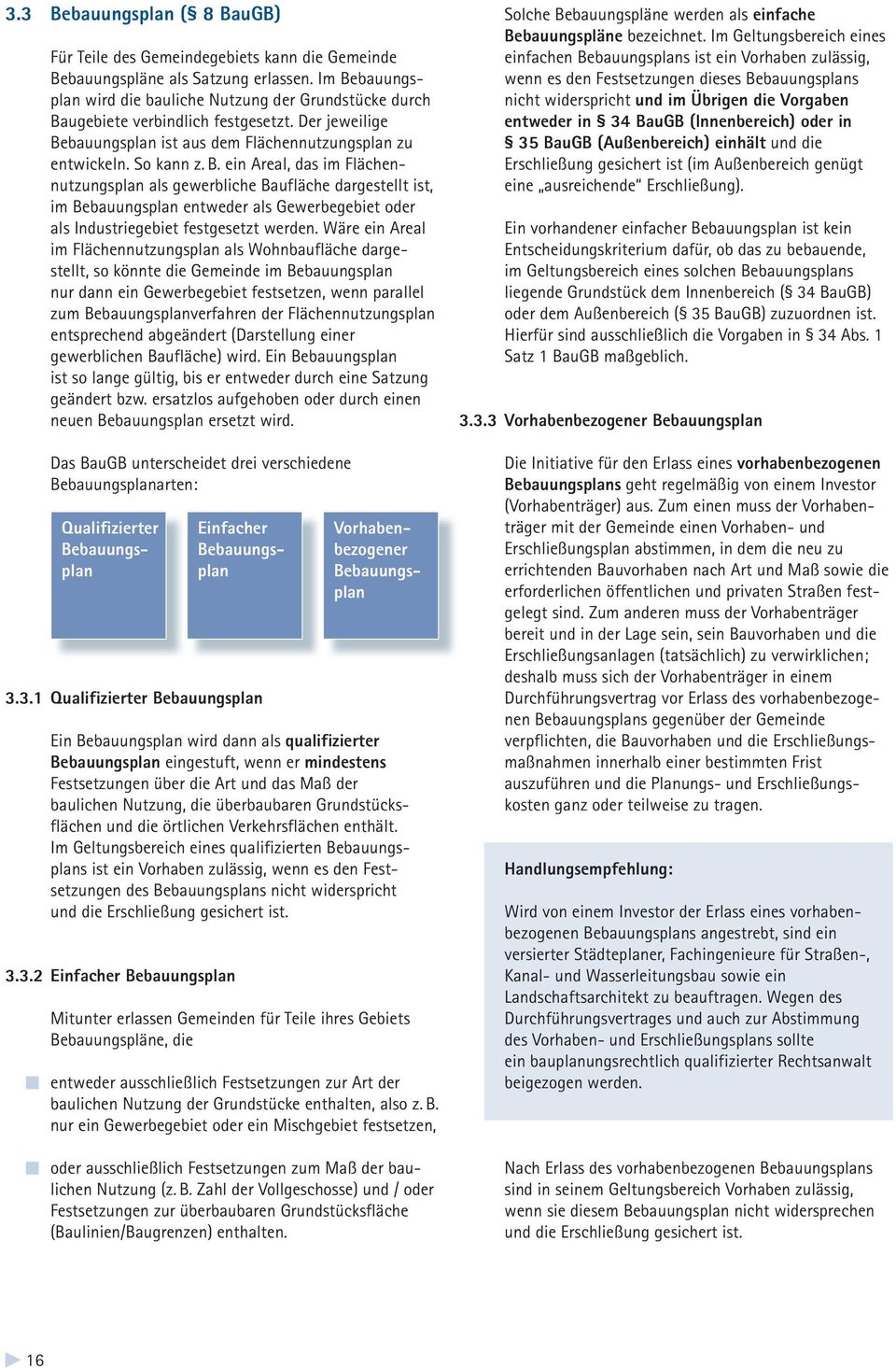 Wäre ein Areal im Flächennutzungsplan als Wohnbaufläche dargestellt, so könnte die Gemeinde im Bebauungsplan nur dann ein Gewerbegebiet festsetzen, wenn parallel zum Bebauungsplanverfahren der