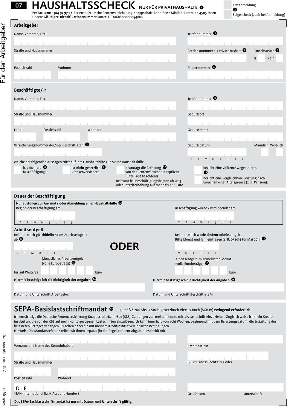 haushaltsscheck formular