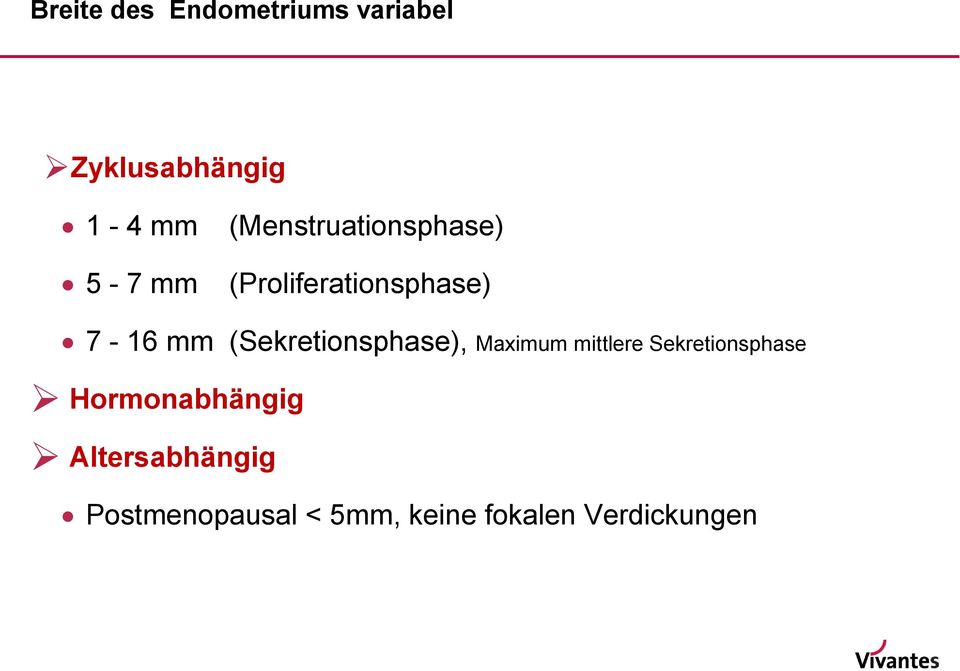 (Sekretionsphase), Maximum mittlere Sekretionsphase